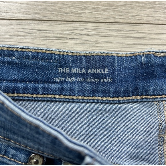 AG The Mila Super High Rise Skinny Ankle Jeans - Picture 8 of 13